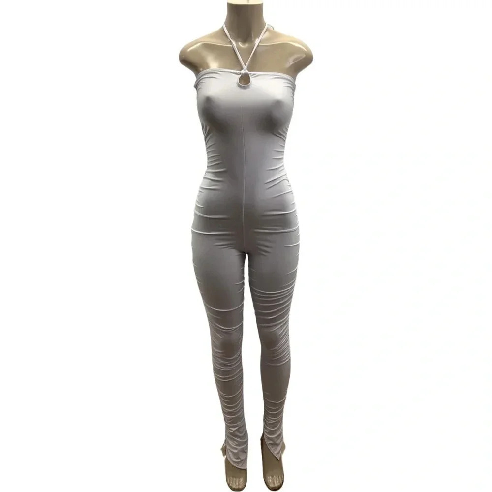 Indecent Proposal Scrunch Style One Piece Romper New With Tags